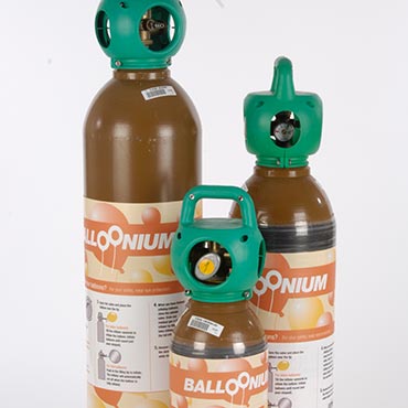 Balloonium Maxi, Midi and Mini cylinders